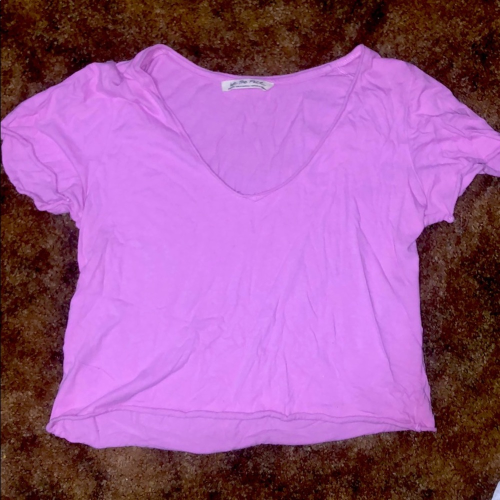 Pink Free People Top